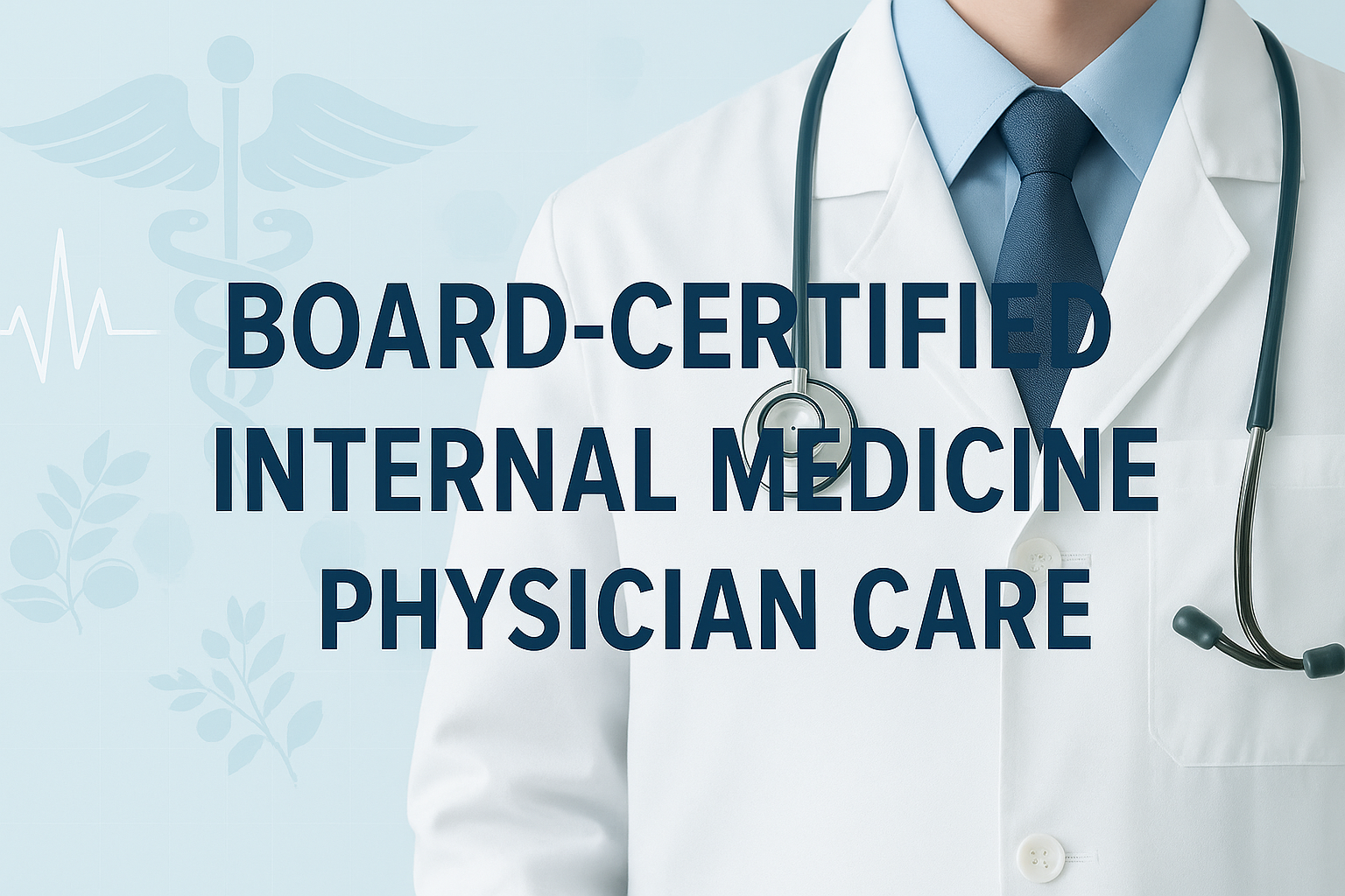 Board Certified Internal Medicine Physician Care