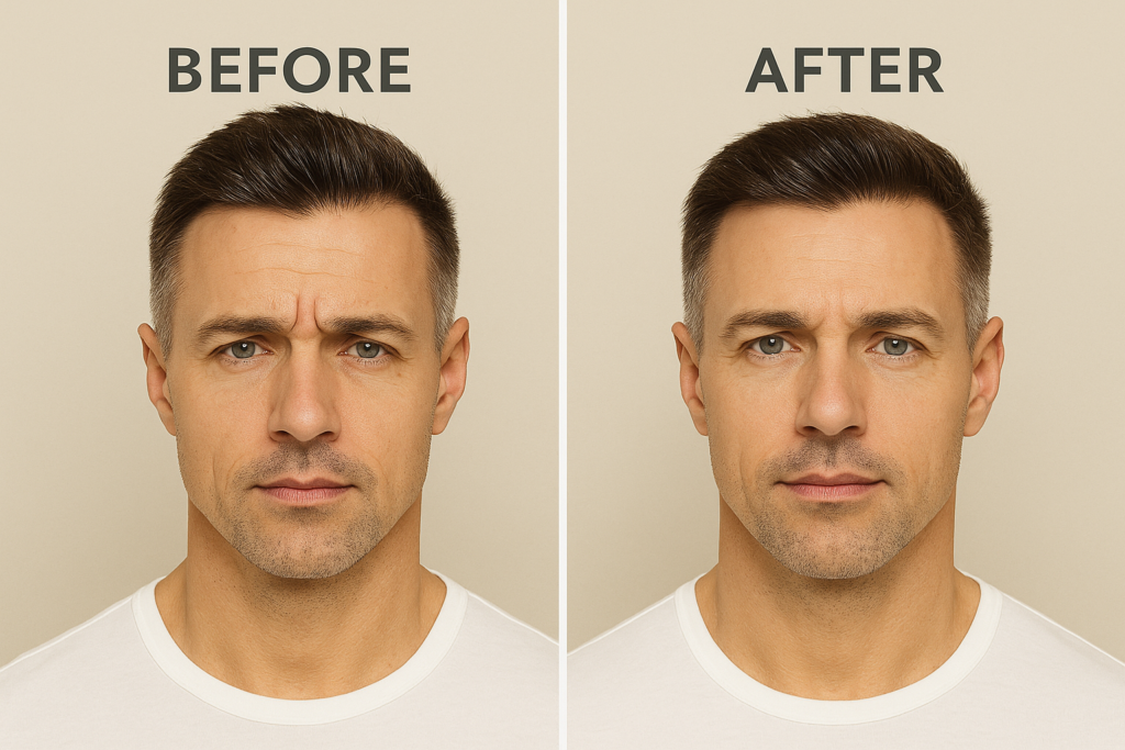 dysport before and after